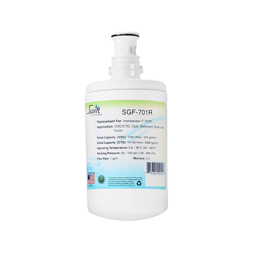 SGF-701R Compatible Under Sink  Water Filter for Insinkerator F-701R