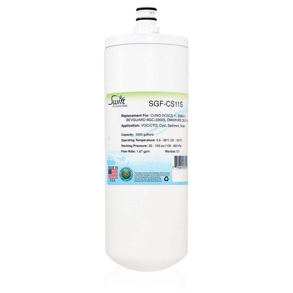 SGF-CS11S Compatible Cold Beverage Dispenser Filter for CUNO OCSCS-11