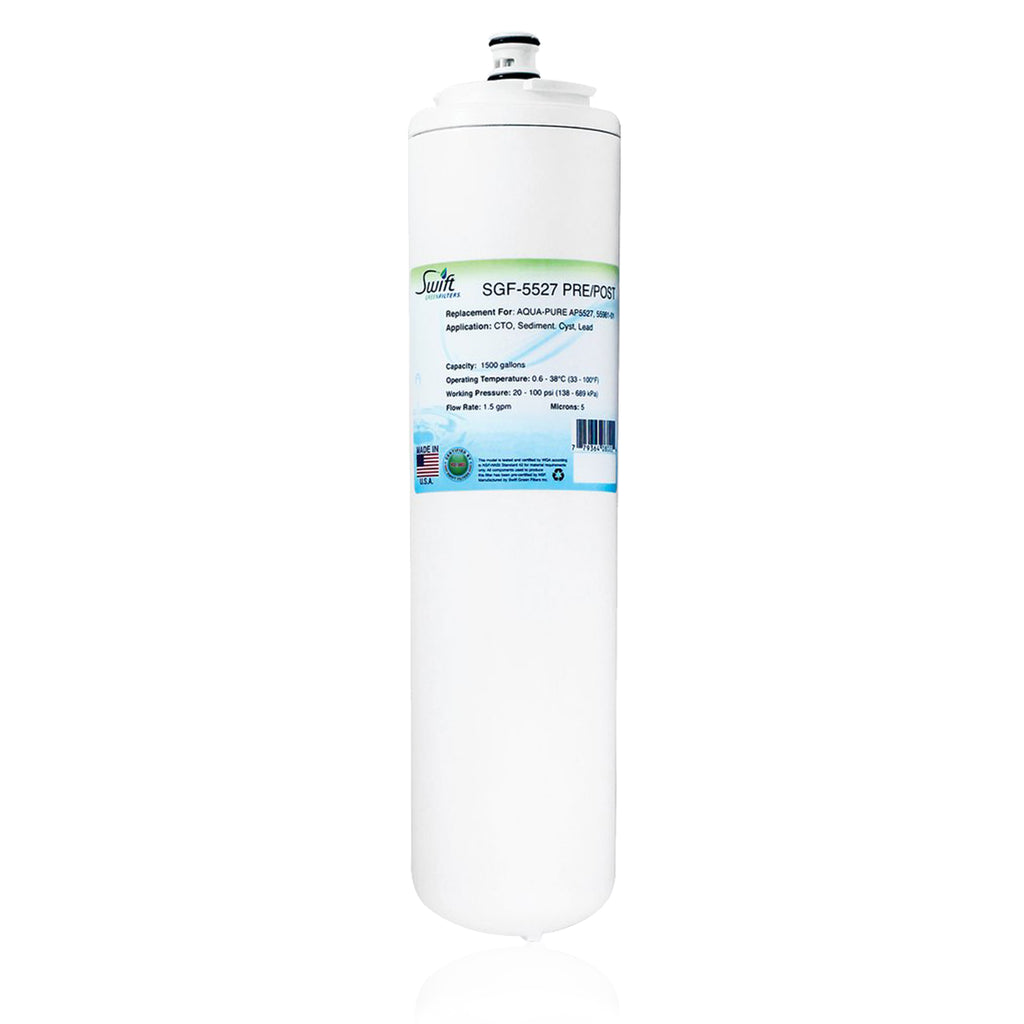 SGF-5527 pre filter/ Post Filters (set of 2) Compatible Drinking Water AQUA-PURE AP5527