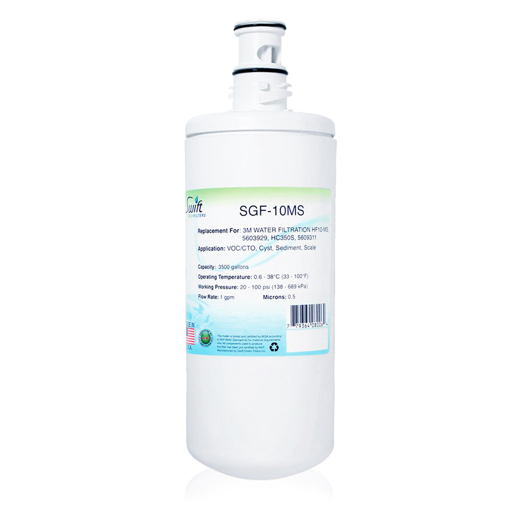 SGF-10MS Compatible Coffee and Hot Tea Water Filter for 3M HF10-MS