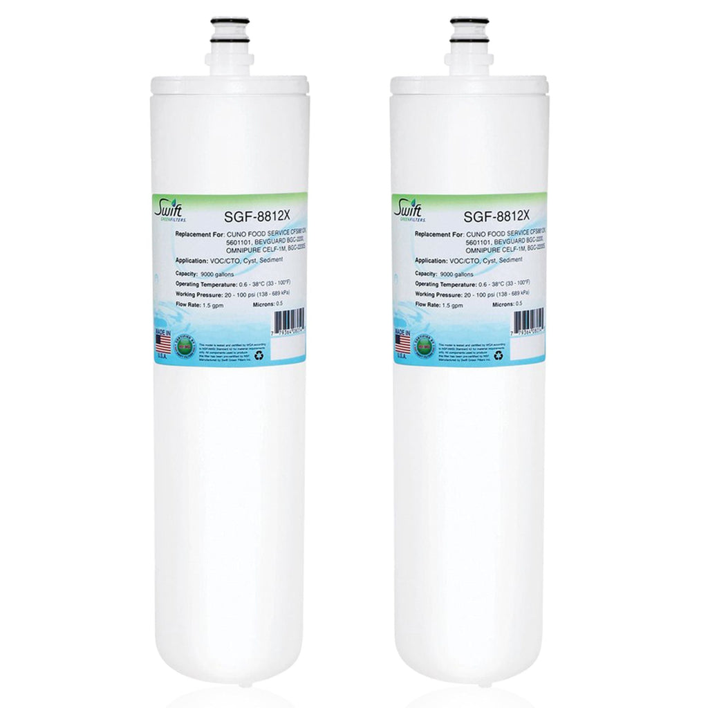 SGF-8812X Compatible Coffee and Hot Tea Water Filter for CUNO CFS8812X