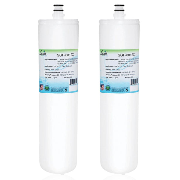 SGF-8812X Compatible Coffee and Hot Tea Water Filter for CUNO CFS8812X