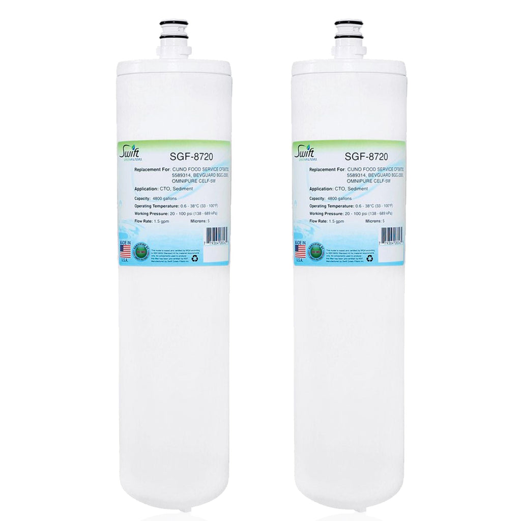 SGF-8720 Compatible Coffee and Hot Tea Water Filter for CUNO CFS8720