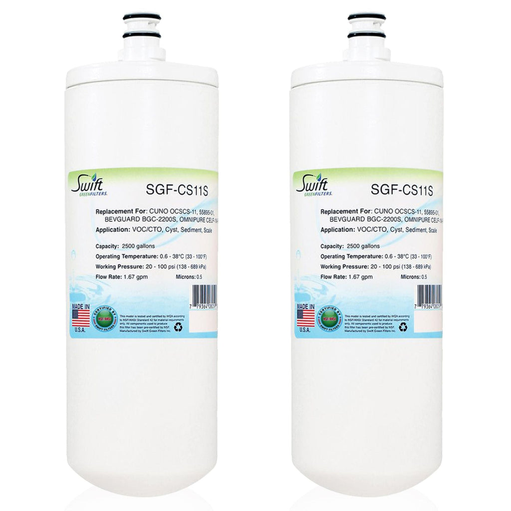 SGF-CS11S Compatible Cold Beverage Dispenser Filter for CUNO OCSCS-11