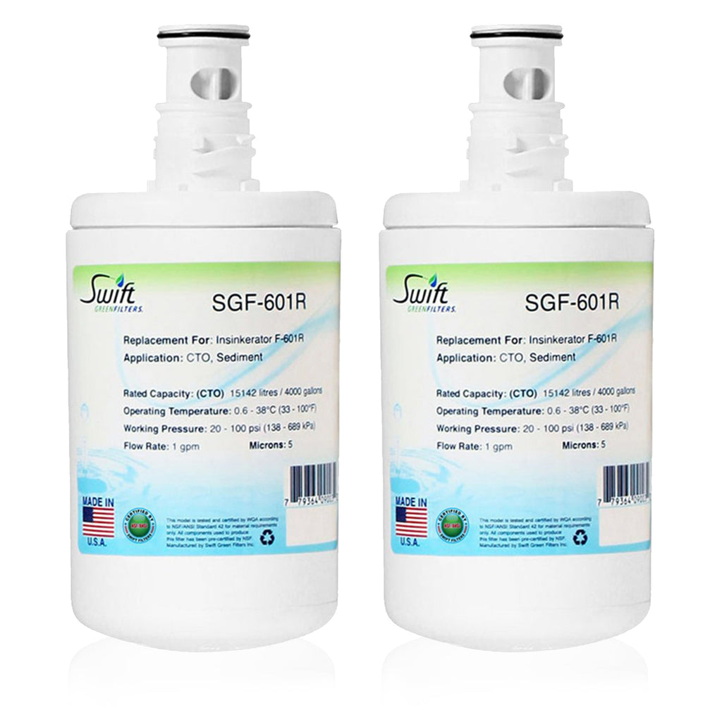 SGF-601R Compatible Under Sink  Water Filter for Insinkerator F-601R