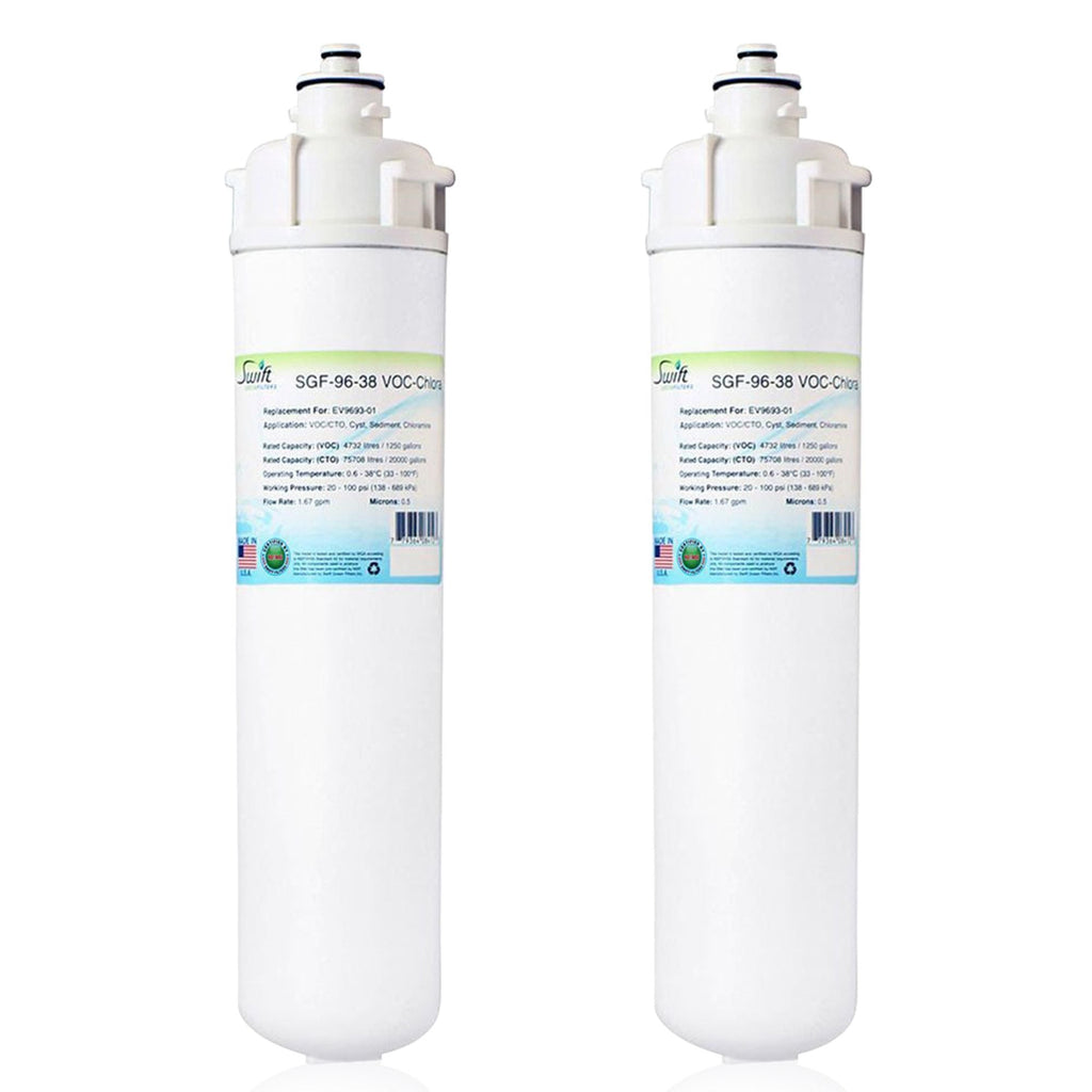 SGF-96-38 VOC-Chlora Compatible Food Service Filter for Everpure EV9693-01