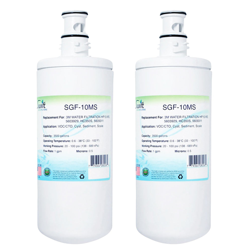 SGF-10MS Compatible Coffee and Hot Tea Water Filter for 3M HF10-MS