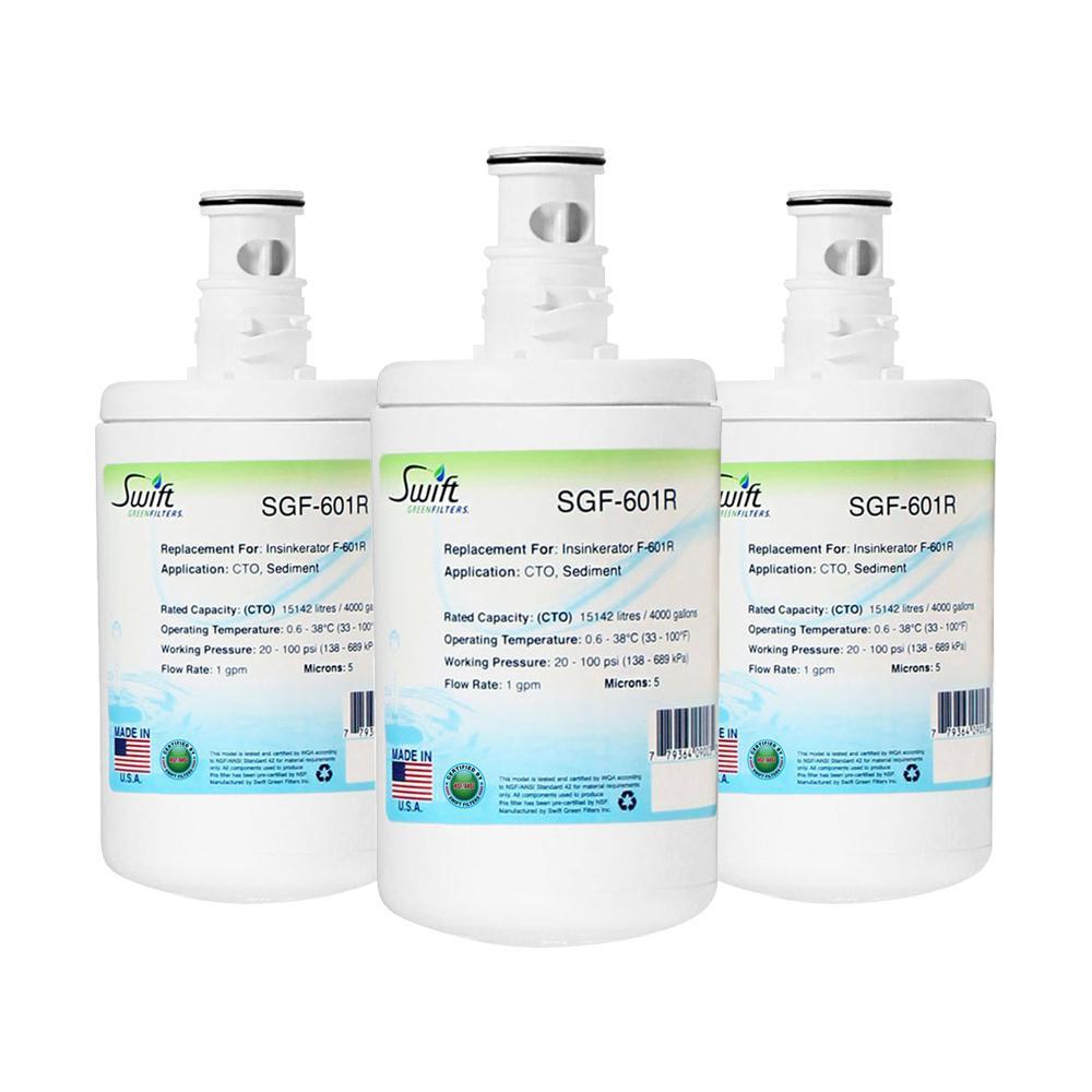 SGF-601R Compatible Under Sink  Water Filter for Insinkerator F-601R
