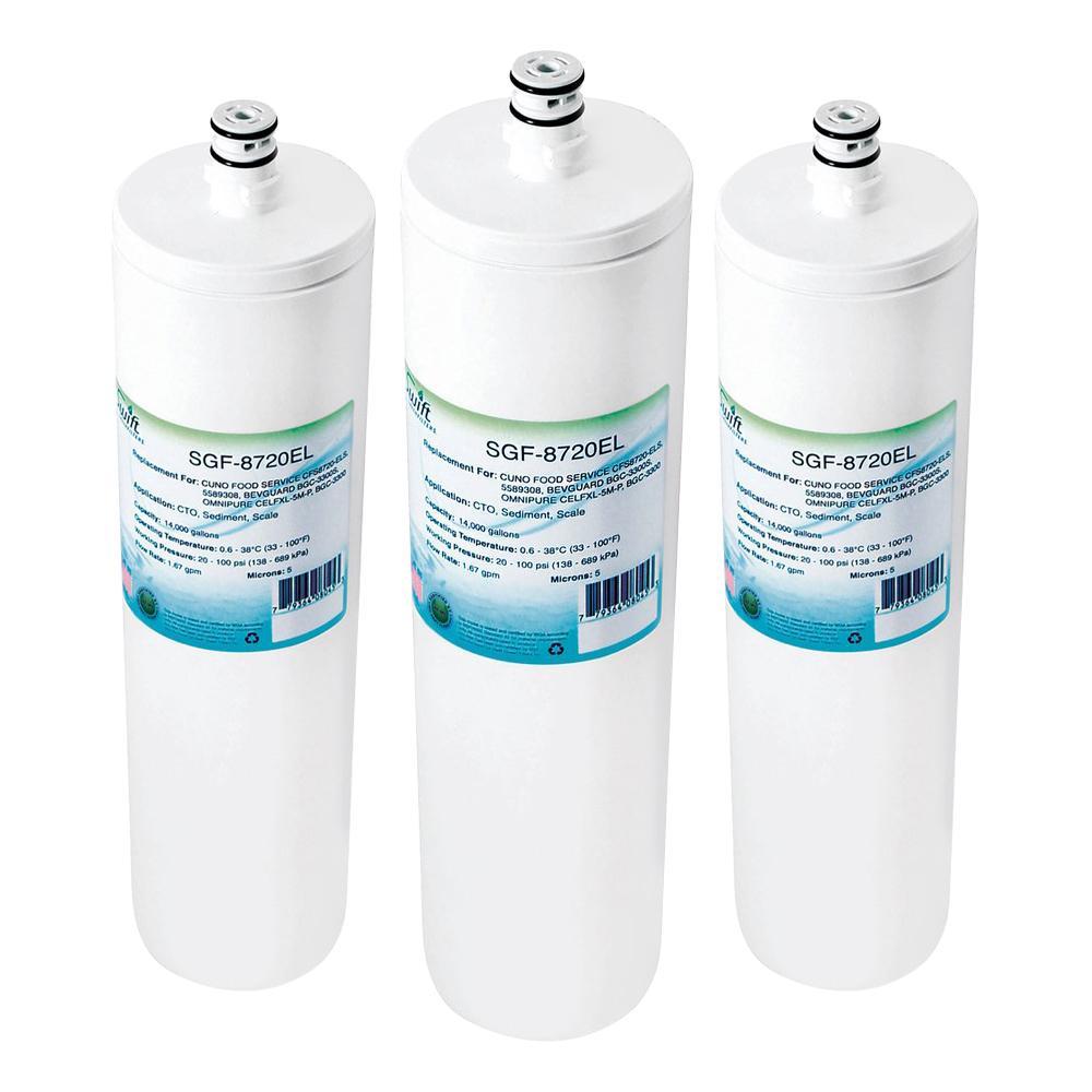 SGF-8720EL Compatible Cold Beverage Dispenser Filter for CUNO CFS8720-EL