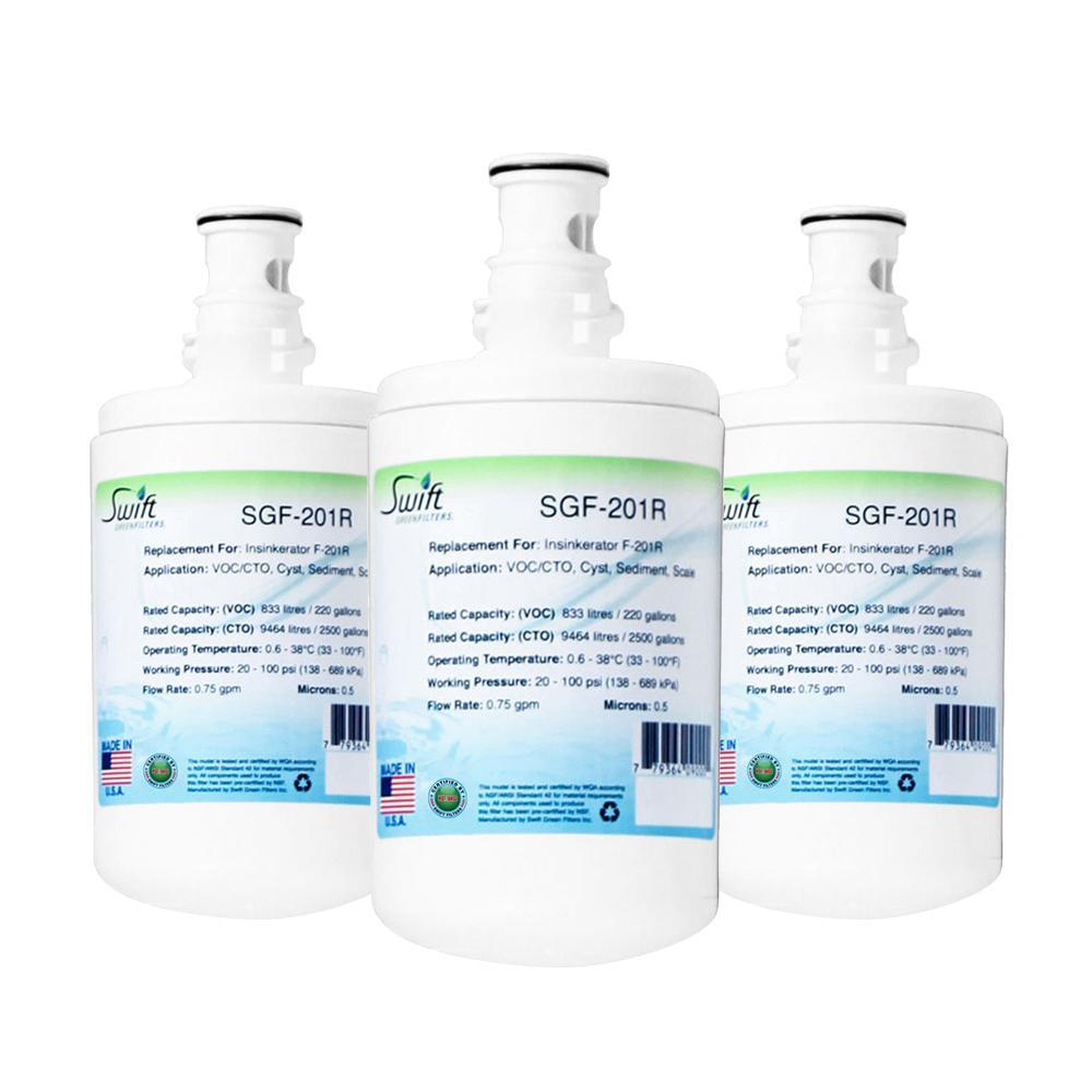 SGF-201R Compatible Under Sink  Water Filter for Insinkerator F-201R