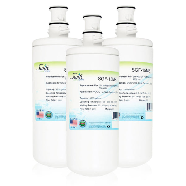 SGF-15MS Compatible Coffee and Hot Tea Water Filter for 3M HF15-MS