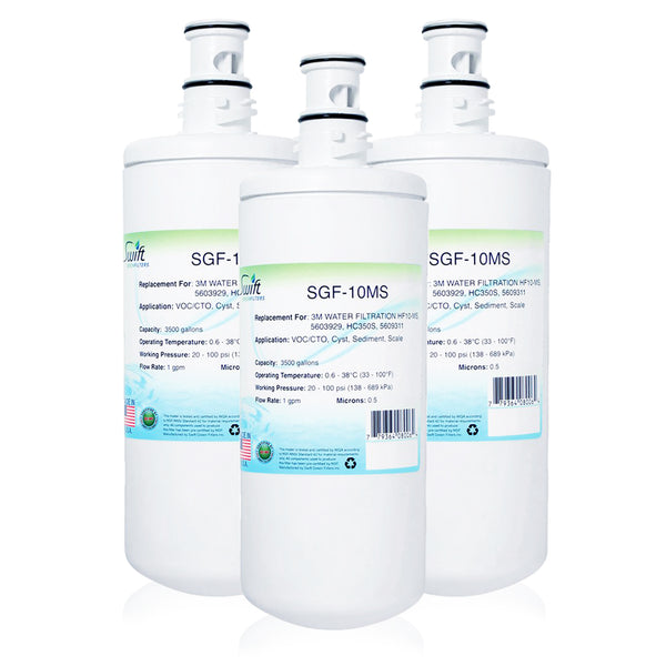 SGF-10MS Compatible Coffee and Hot Tea Water Filter for 3M HF10-MS