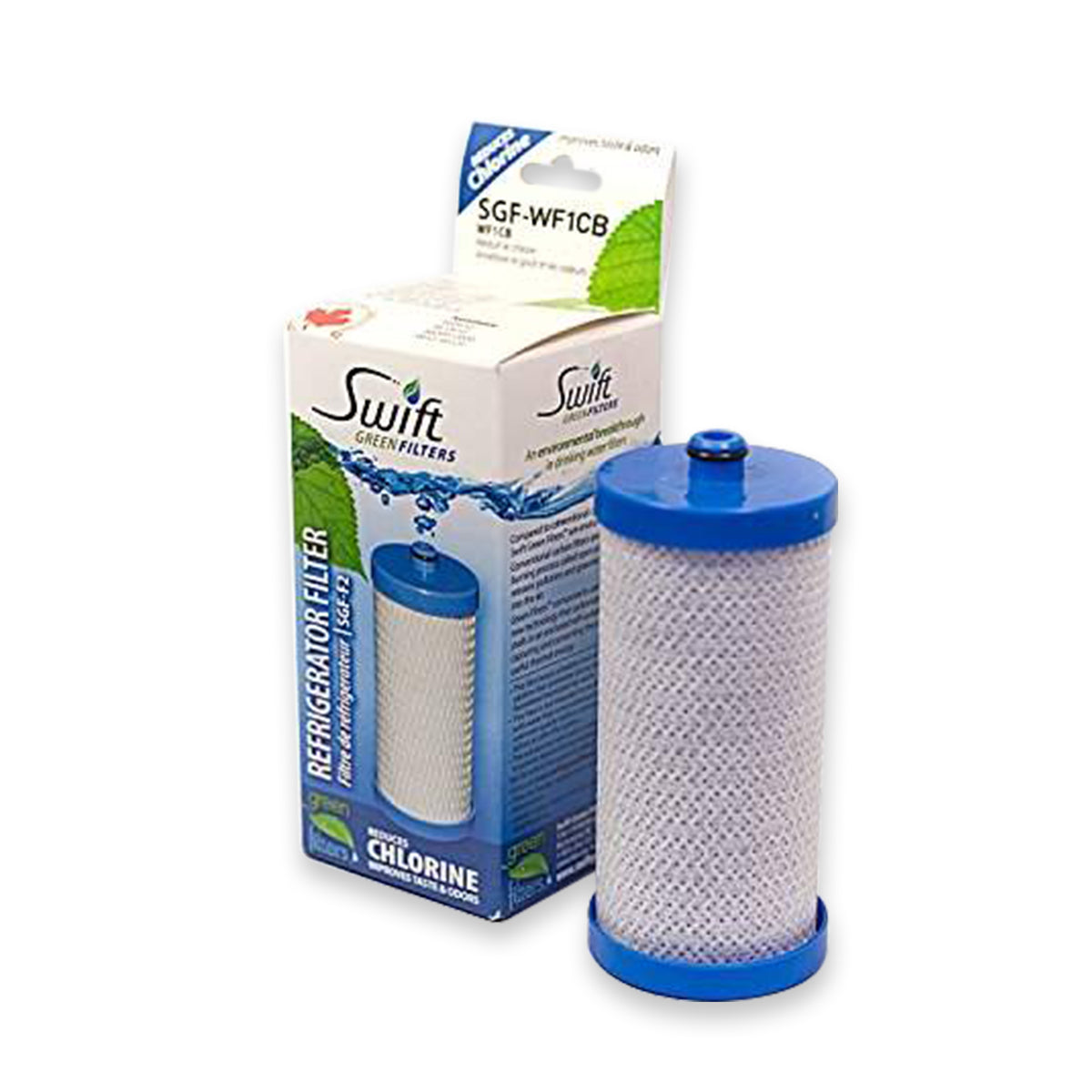 Swift Green Filter SGF-WF1CB VOC Removal Refrigerator Water Filter