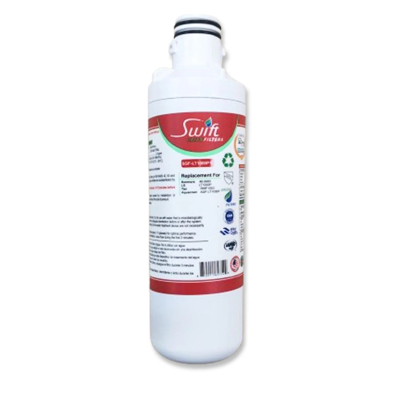 Swift Green Filter SGF-LT1000P Compatible Refrigerator Water Filter for LT1000P, AQF-LT1000P, RWF1053, MDJ64844601,46-9980 & LT120F Made in USA