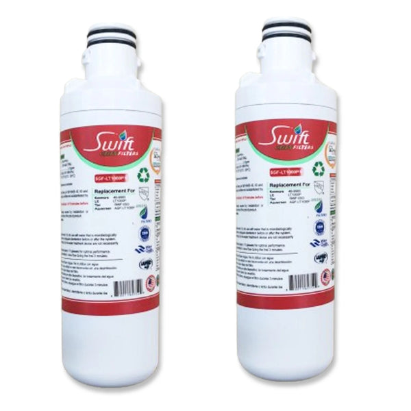Swift Green Filter SGF-LT1000P Compatible Refrigerator Water Filter for LT1000P, AQF-LT1000P, RWF1053, MDJ64844601,46-9980 & LT120F Made in USA
