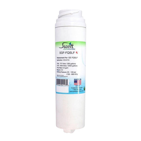 Replacement GE FQSVF FQSLF Refrigerator Water Filter SGF-FQSLF Rx - The Filters Club