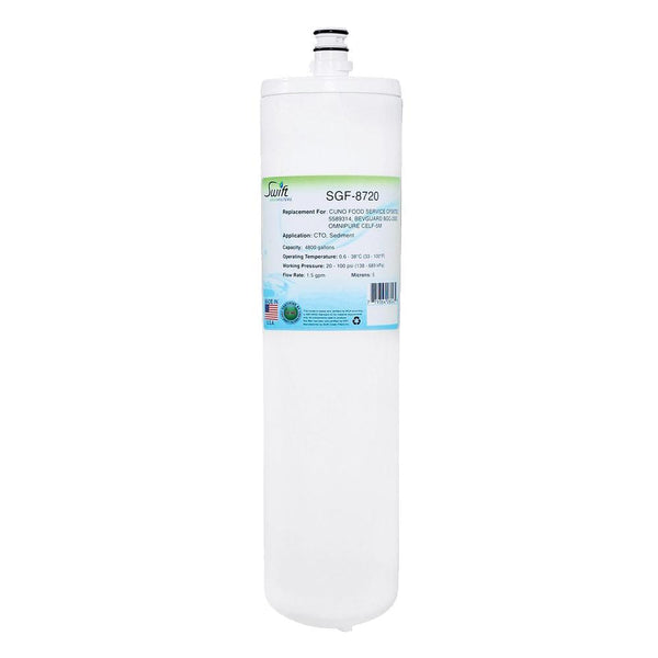 Swift Green Filters SGF-8720 Compatible Commercial Water Filter for CFS8720, 5589314, BGC-2300, CELF-5M.