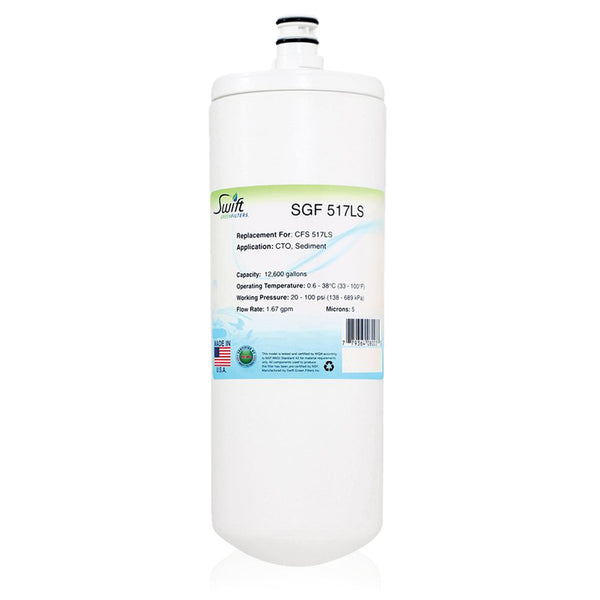 Swift Green Filters SGF-517LS Compatible Commercial Water Filter for CFS 517LS.
