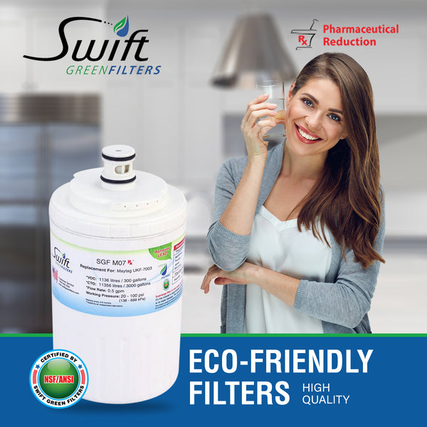 Swift Green Filter SGF-M07 Rx Pharmaceutical Removal Refrigerator Water Filter