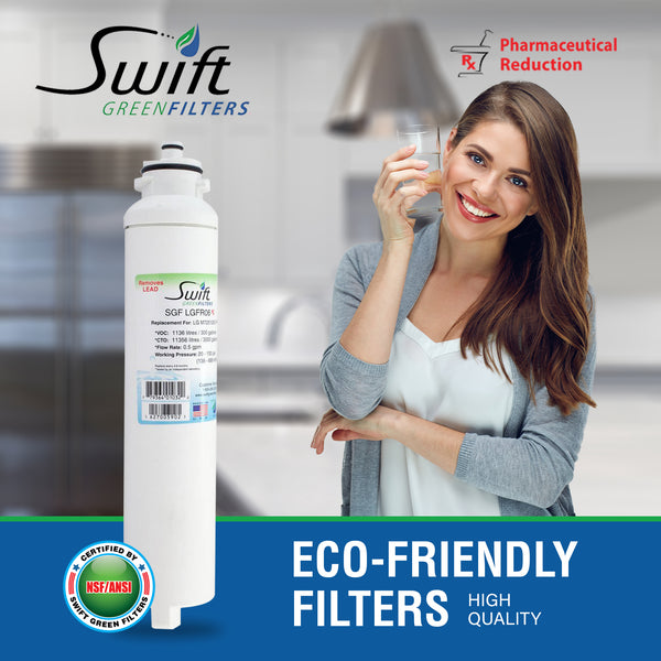 Swift Green Filter SGF-LGFR06 Rx Pharmaceutical Removal Refrigerator Water Filter
