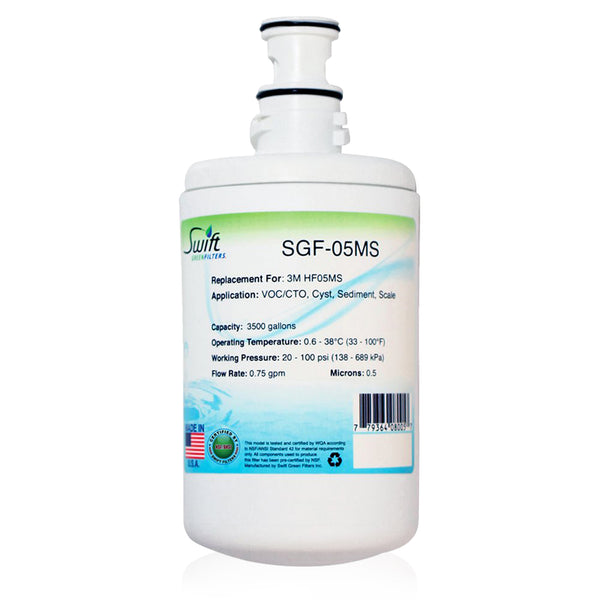SGF-05MS Compatible Coffee and Hot Tea Water Filter for 3M HF05MS
