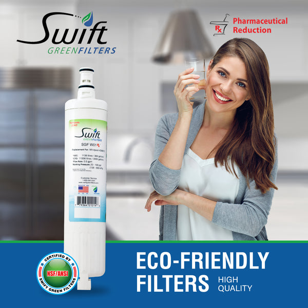 Swift Green Filter SGF-W01 Rx Pharmaceutical Removal Refrigerator Water Filter