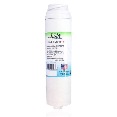 Replacement GE FQSVF FQSLF GXSV65R GXSV65F Refrigerator Water Filter SGF-FQSVF Rx