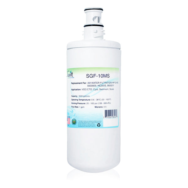 Swift Green Filters SGF-10MS Compatible Commercial Water Filter for HF10-MS, 5603929, HC350S, 5609311, HF15-MS, 5609331.