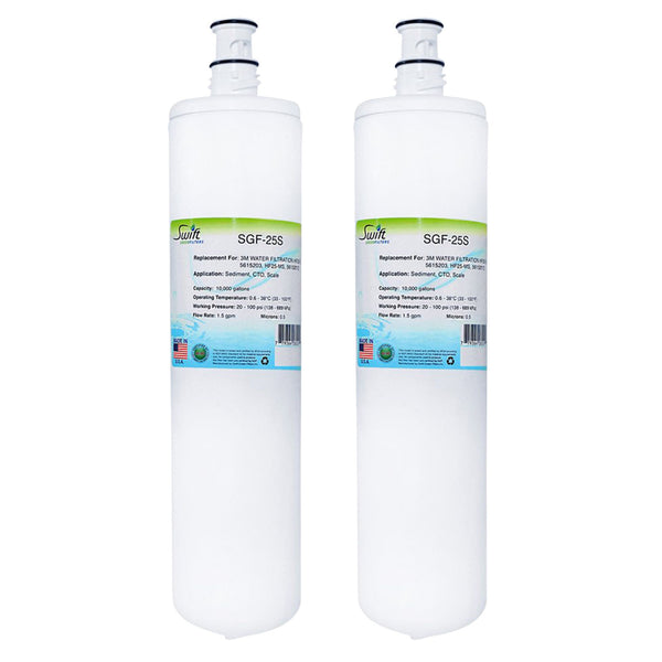 SGF-25S Compatible Ice Machine Water Filter for 3M HF25-S