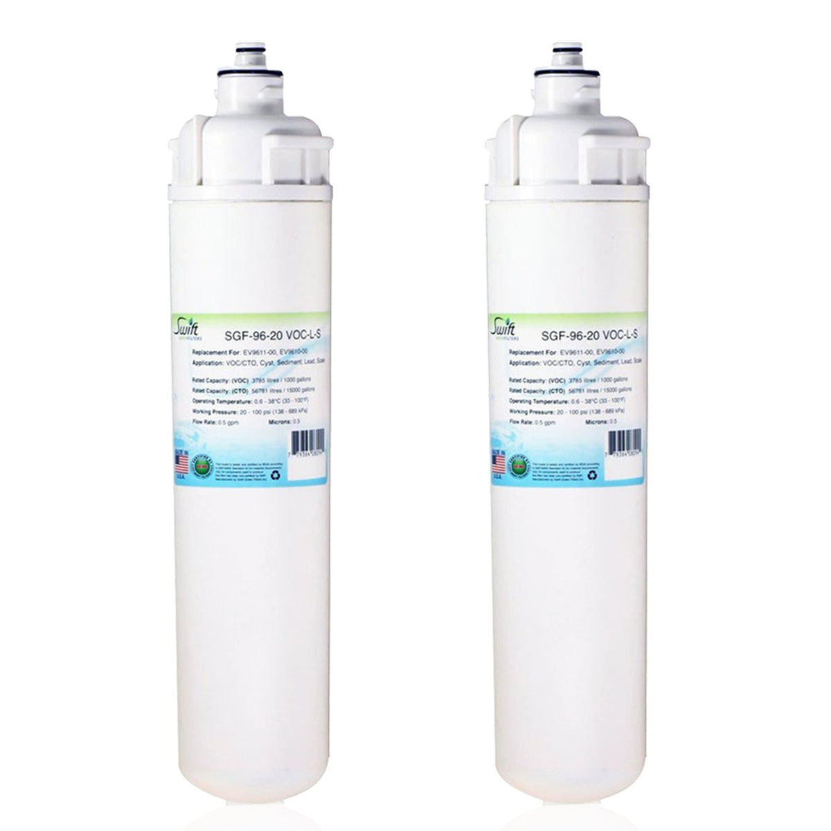 SGF-96-20 VOC-L-S Compatible Office Filter for Everpure EV9611-00