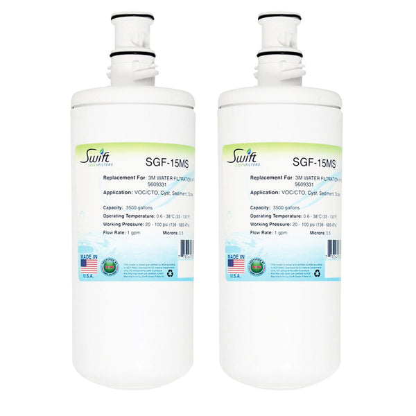SGF-15MS Compatible Coffee and Hot Tea Water Filter for 3M HF15-MS