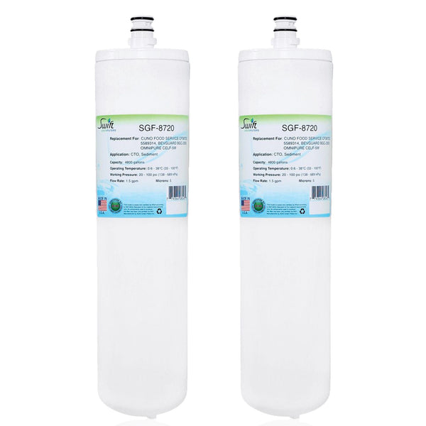 SGF-8720 Compatible Coffee and Hot Tea Water Filter for CUNO CFS8720
