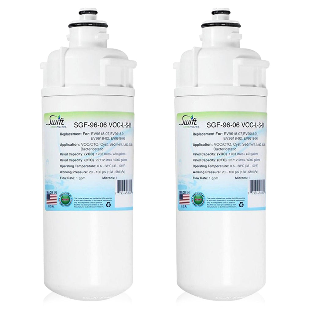 Swift Green Filters SGF-96-06 VOC-L-S-B Commercial Water Filter Replacement Cartridge for OCS (2), 2H-L, OW2-PLUS, OCS 2, EV9634-26, EV9730-06, EV9252-68,EV9634-06, EV9618-02.
