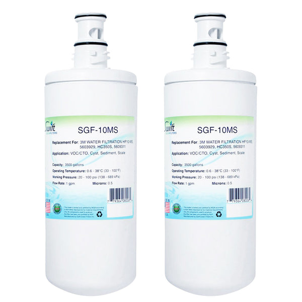 SGF-10MS Compatible Coffee and Hot Tea Water Filter for 3M HF10-MS