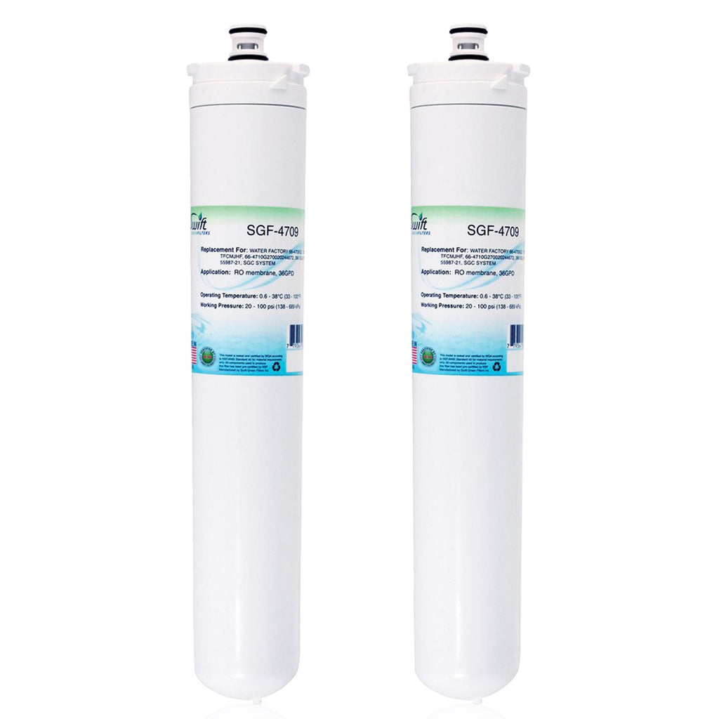 Swift Green Filters SGF-4709 Compatible Commercial Water Filter for 66-4709G2, 70020043306, TFCMJHF, 66-4710G270020244672.