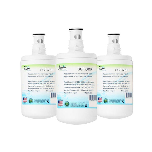 SGF-501R Compatible Under Sink  Water Filter for Insinkerator F-501R