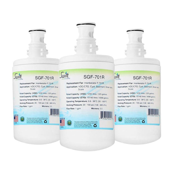 SGF-701R Compatible Under Sink  Water Filter for Insinkerator F-701R