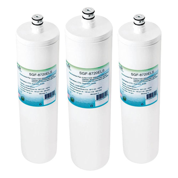 SGF-8720ELS Compatible Coffee & Tea Water Filter for CUNO CFS8720-ELS