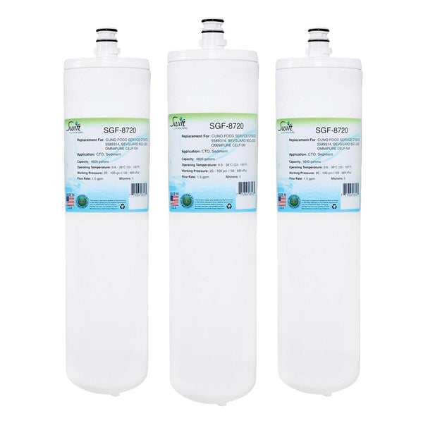 SGF-8720 Compatible Coffee and Hot Tea Water Filter for CUNO CFS8720