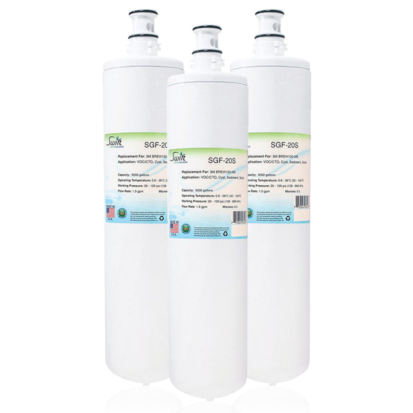 SGF-20S Compatible Coffee and Hot Tea Water Filter for 3M HF20-S