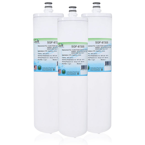 SGF-8720S Compatible Coffee and Hot Tea Water Filter for CUNO CFS8720-S