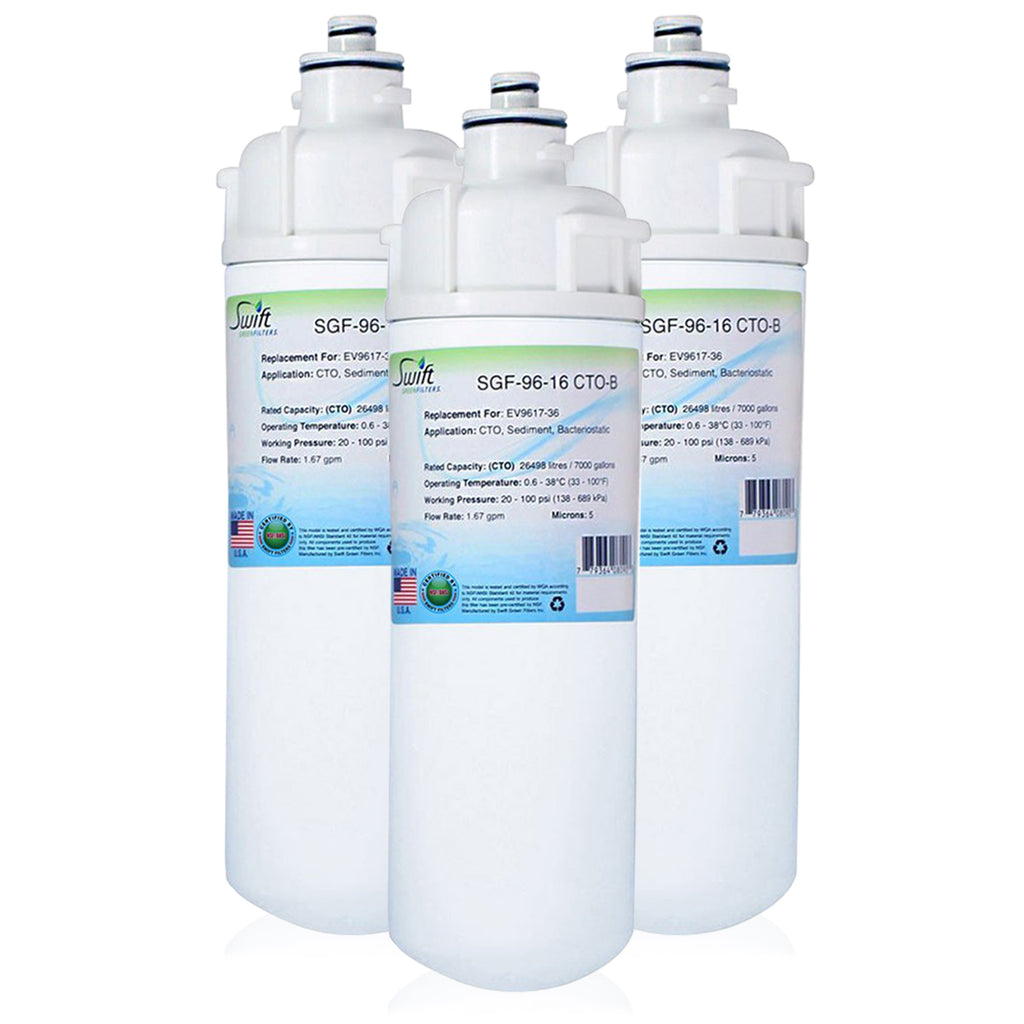 Replacement for Everpure EV9617-36 Filter by Swift Green Filters SGF-96-16 CTO-B
