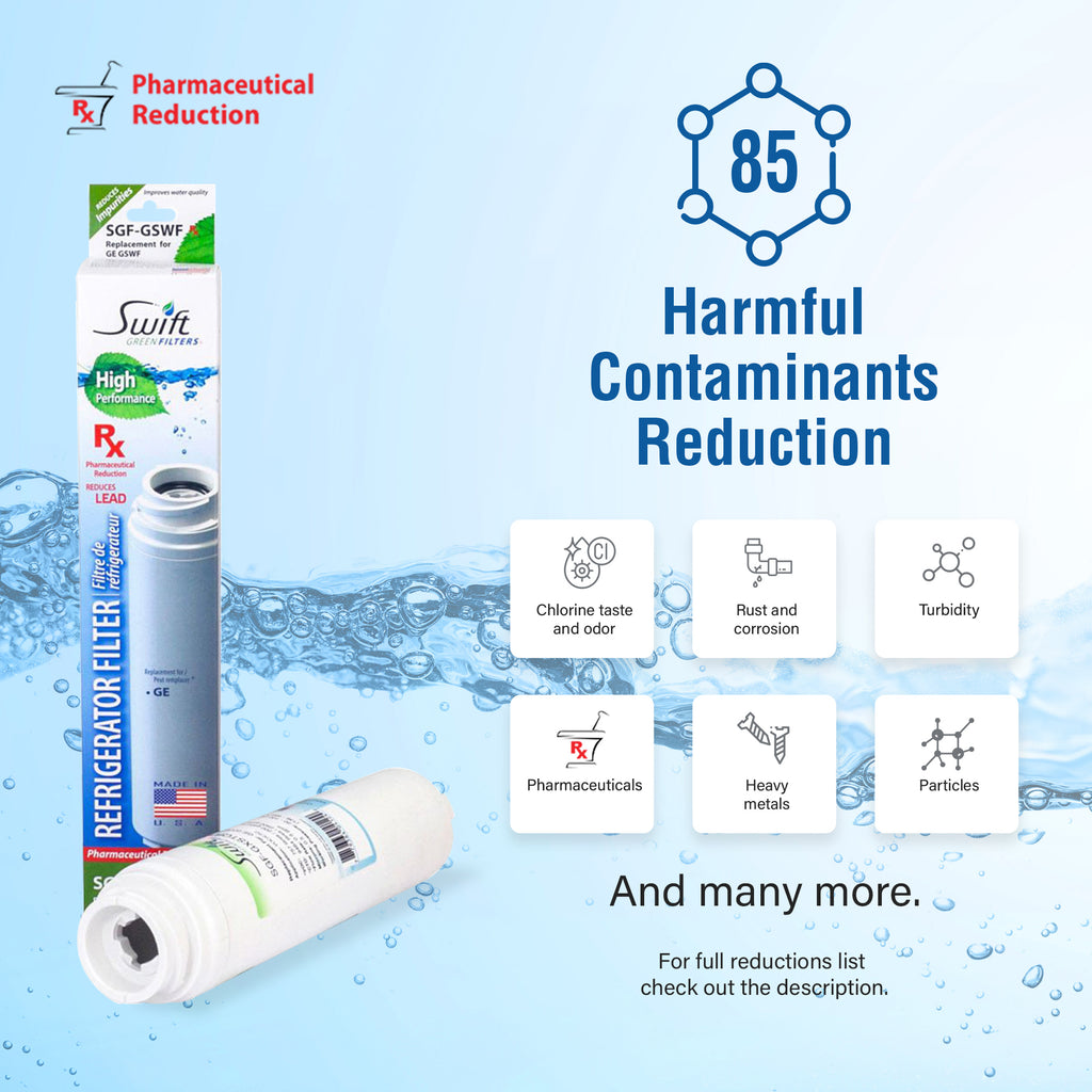 Swift Green Filter SGF-GSWF Rx Pharmaceutical Removal Refrigerator Water Filter