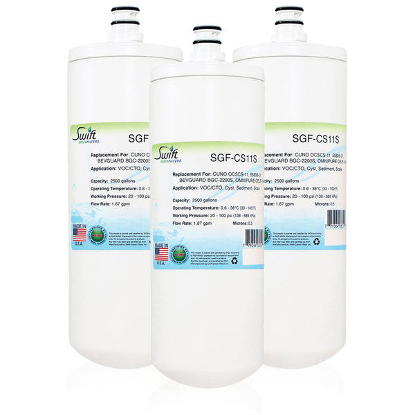 SGF-CS11S Compatible Cold Beverage Dispenser Filter for CUNO OCSCS-11