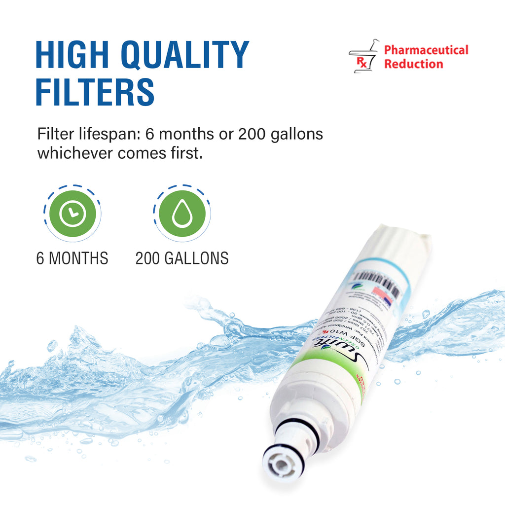 Swift Green Filter SGF-W10 Rx Pharmaceutical Removal Refrigerator Water Filter