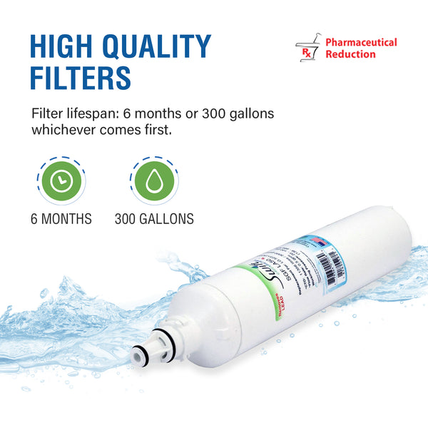 Swift Green Filter SGF-LA50 Rx Pharmaceutical Removal Refrigerator Water Filter