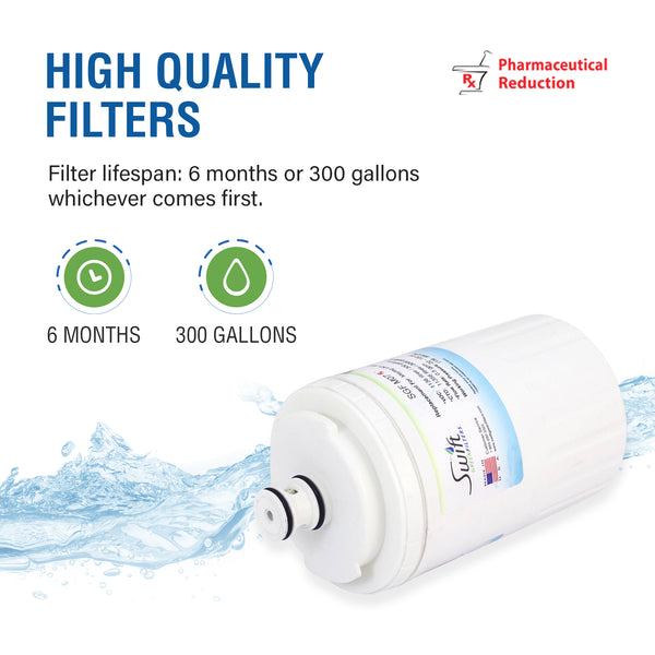 Swift Green Filter SGF-M07 Rx Pharmaceutical Removal Refrigerator Water Filter