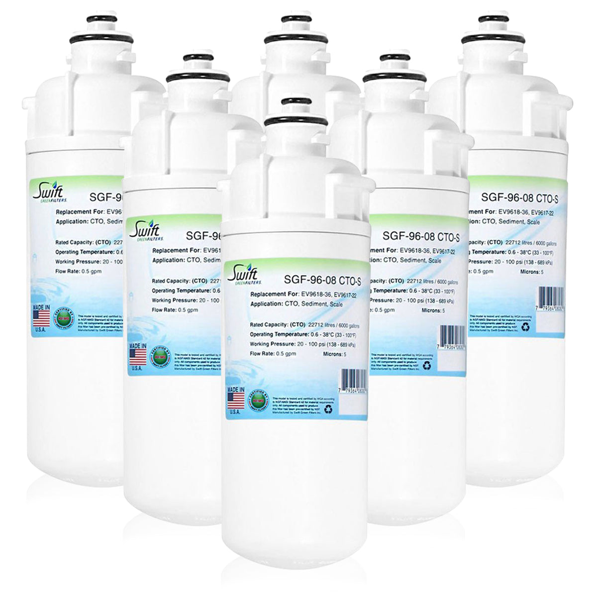 SGF-96-08 CTO-S Compatible Office Filter for Everpure EV9618-36