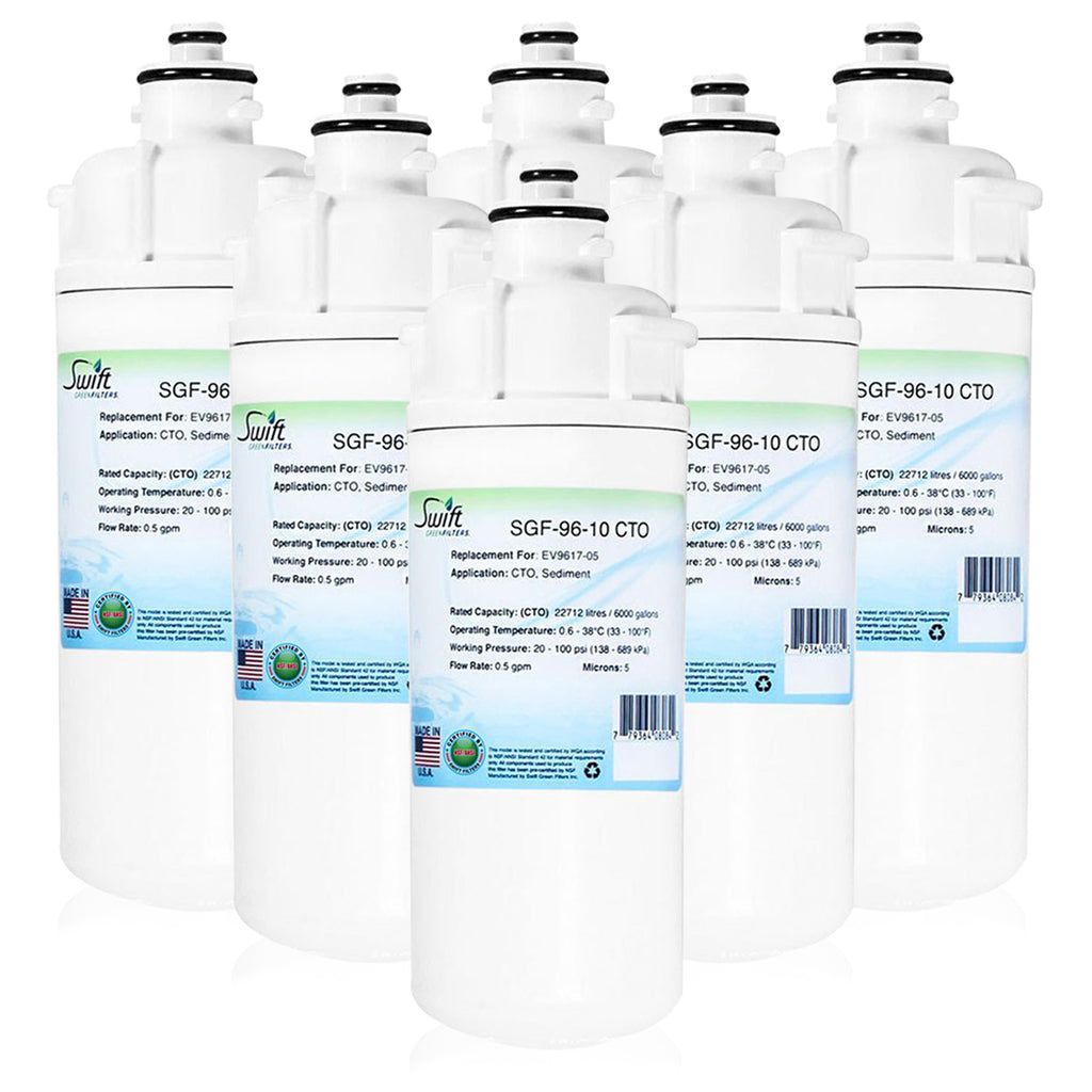 Swift Green Filters SGF-96-10 CTO Compatible Commercial Water Filter Replacement Cartridge for 2CB5, AC, 2CB5-K, 2FC, EV9601-12,EV9617-06 EV9617-05, EV9691-56, EV9691-66.