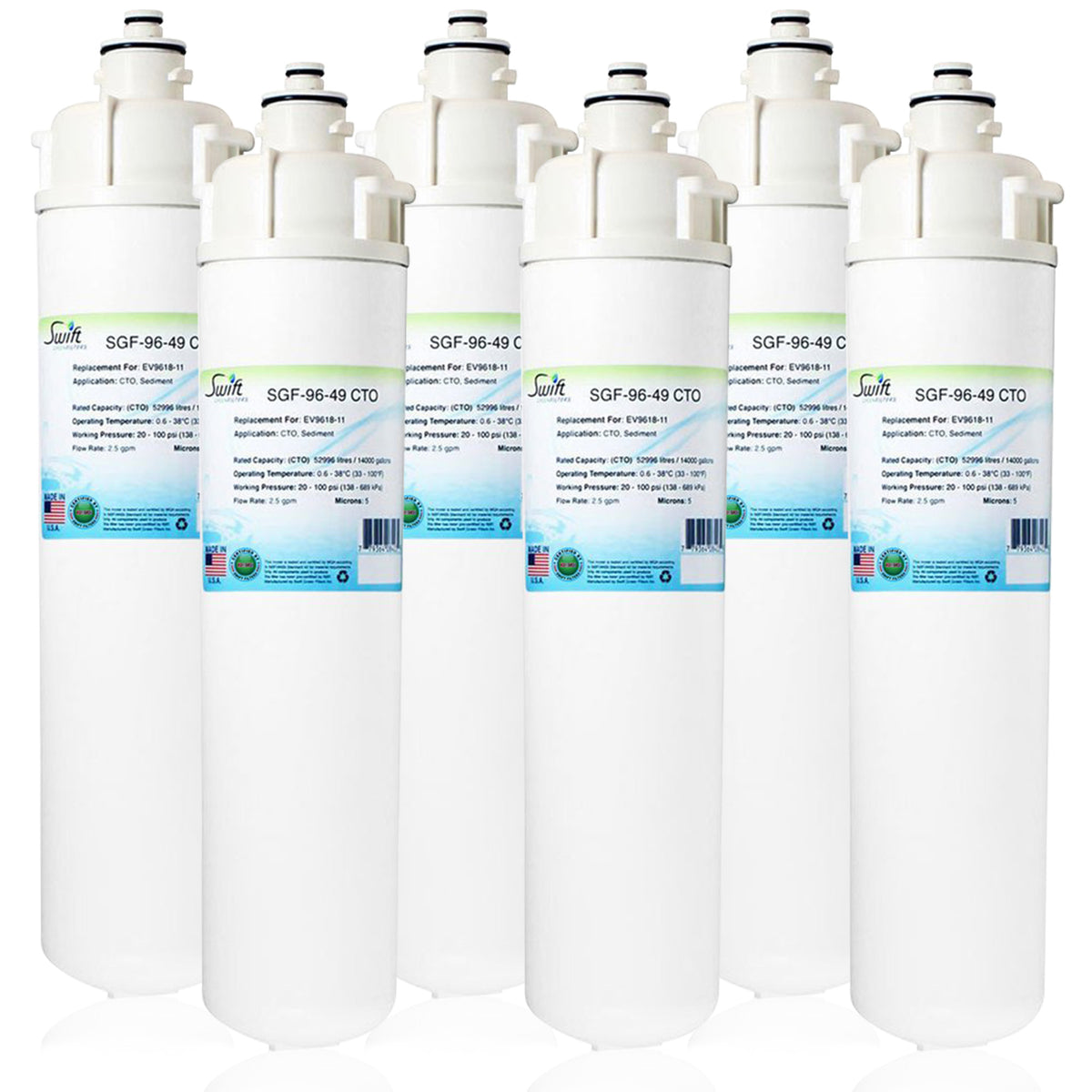 Replacement for Everpure EV9618-11,EV9618-16 Filter by Swift Green Filters SGF-96-49 CTO